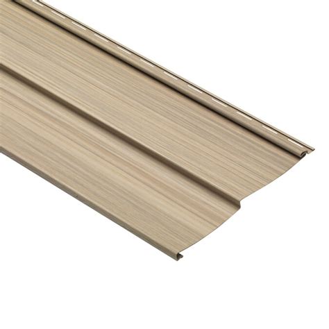 Shop Vinyl Siding Panels top brands at Lowe's Canada online store. Compare products, read reviews & get the best deals! ... Mitten Sentry Vinyl Siding Panel Double - Dutch Lap - Timber Bark - 9-in x 144.9-in. Item #: 720682. MFR #: 10456100MB. Delivery Available. 169 Available at. BURLINGTON. No Reviews.. 