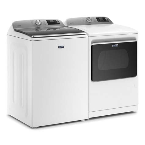 Lowes washer and dryer sets on sale. Samsung WA51A5505AV 5.1-cubic-foot Smart Top Load Washer with ActiveWave Agitator: We have this washing machine set up in the lab, and used to recommend it as our "best overall, top-loading" washer, paired with the Samsung DVE52A5500V/A3 7.4-cubic-feet Smart Electric Dryer. 