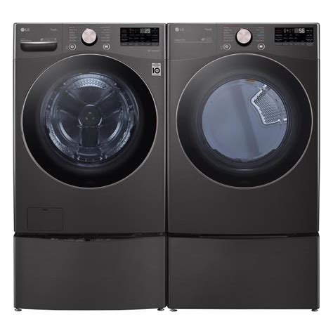 Lowes washer and dryers on sale. Unbox and inspect appliance to confirm make and model. Inspect appliance for visible damage. Remove packaging from your home. Haul away your existing washer if haul away was purchased or included. Level and test new appliance to ensure proper connection. Connect anti-tip bracket, if included. Provide basic product demonstration and testing. 