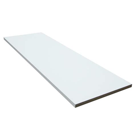 Shop reliabilt white shelf board 97-in l x 23.25-in d (1 decorative shelf) in the wall mounted shelving section of Lowes.com. 
