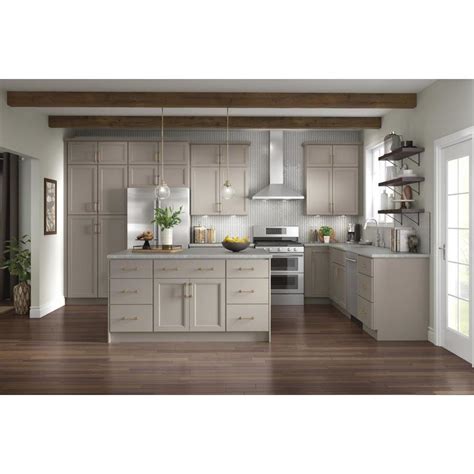 Configuration: Drawer. Diamond NOW. Wintucket 36-in W x 35-in H x 23.75-in D Cloud Gray Door and Drawer Base Fully Assembled Cabinet (Recessed Panel Square Door Style) Model # G15 B36B. Find My Store. for pricing and availability. 1206. Dimensions: 36" W x 23.75" D x 35" H. Type: Base Cabinet. 