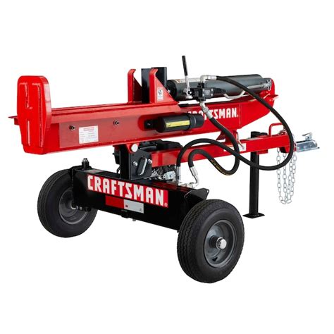  Shop Champion Power Equipment 25-Ton 224-cc Horizontal and Vertical Gas Log Splitter with Champion Engine at Lowe's.com. The Champion Power Equipment 100251 25-ton horizontal/vertical full beam log splitter not only offers relief from the back-breaking work of splitting logs, but . 