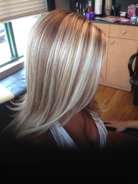 Lowlights with blonde. Lowlights are also great for adding more dimension to a balayage result that may be a bit too blonde. Lowlights create depth, texture and volume and are great for enhancing the client’s facial features, working with their skin tone. 