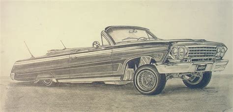 Old School Lowrider Art Canvas Art Poster with Wall Art Picture Print
