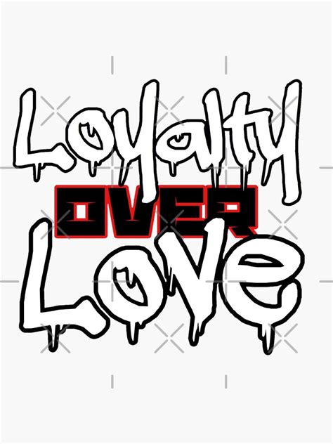 Loyalty Over Love Drawing
