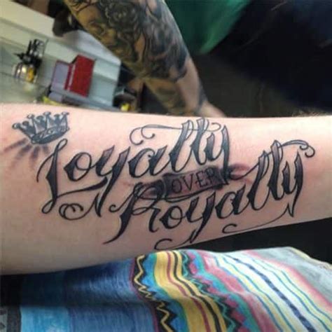 Loyalty over royalty tattoo meaning. Things To Know About Loyalty over royalty tattoo meaning. 