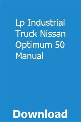 Lp industrial truck nissan optimum 50 manual. - Nokia c2 03 user guide download.