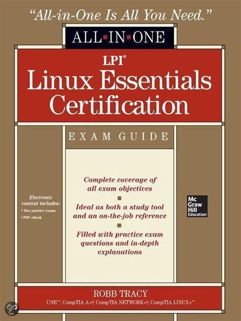 Lpi linux essentials certification all in one exam guide 1st edition 2. - Manual de reparacion peugeot 104 gr.