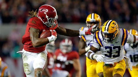 Lsu vs bama. Tickets Schedule. Share. BATON ROUGE – LSU’s game against Alabama on November 4 in Tuscaloosa will kickoff at 6:45 p.m. and be televised on CBS, the SEC announced on Monday. LSU and Alabama ... 
