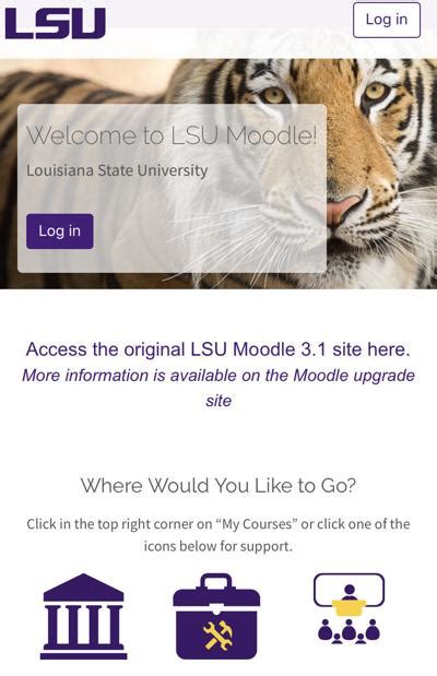 Lsumoodle. As of July 13, 2023, LSUS is now on Moodle 4, the latest iteration of the learning management system platform. With this release, Moodle has concentrated on improving usability, navigation, and accessibility. Their aim was to retain all functionality but to redesign the user interface from the ground up. The new look may take a little getting ... 