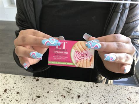 Top 10 Best Nail Salons in Wilmington, MA 01887 - May 2024 - Yelp - LT Spa & Nails, Wilmington Nails, Elegant Touch Nails, Unique Nails, Zen Nails & Spa, WOW Nails & Spa, Serena Nails And Spa, Luxurious Nails, CoCo Nails, Blossom Nails & Spa