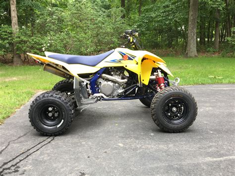 Ltr 450. -07 ltr 450 yellow:rock: 493 weisco big bore, pcv with auto tune, hinson clutch plates and springs,yoshi slip on, yoshi kickstart, pro armor fat pegs, pro race grab bar, dominator bumper, pro taper atv lows, blue beak, renthal o-ring chain, moose sprockets and discs, tag railer, fuel shift pin, razr mx rear, itp quadcross fronts, pro armor kill ... 