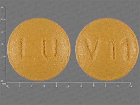 LU Y20 Pill - yellow capsule/oblong, 19mm. Pill with