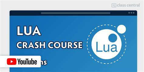 Lua crash course. 📁 C Full Lua Crash Course 💥 2.  Lua is a versatile programming ...