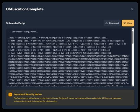 Lua obfuscator dumper.  Paste your obfuscated code below and click "D...