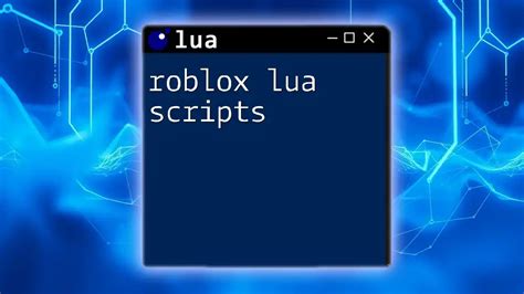 Lua script roblox download.  Download it once and read it on your A coll...