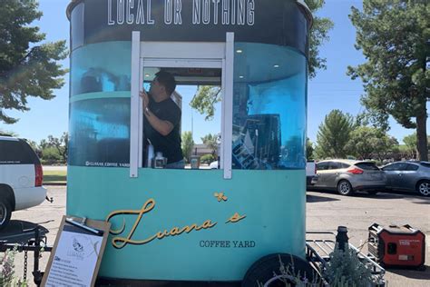 Luana’s Coffee Yard takes off as mobile coffee cart