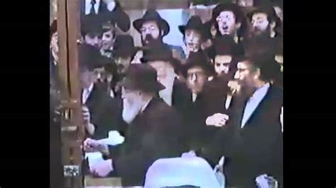 Lubavitcher Rebbe Z"l Singing And Dancing With The …