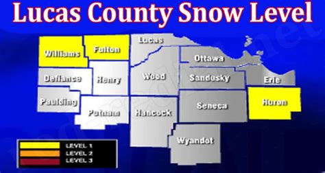 Lucas county snow level. Feb 2, 2022 · Snow emergency levels for NW Ohio at 5:12 p.m. February 2 Author: wtol.com Published: 5:13 PM EST February 2, 2022 