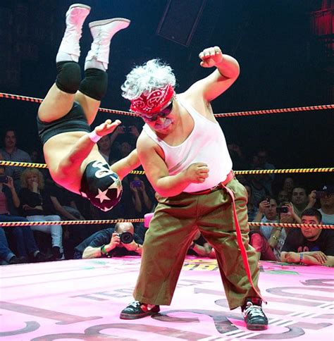 Lucha vavoom. The “Baddest Woman on the Planet” surprised everyone by returning to the ring for Lucha VaVOOM at the Mayan Theatre in Los Angeles, California. Rousey, sitting in the front row, teamed up with her longtime friend Marina Shafir to face Taya Valkyrie and Brian Kendrick in a tag team match. 