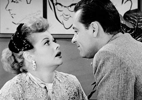 Lucille Ball and William Holden on The I Love Lucy episode