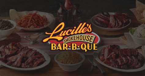 Lucilles smokehouse barbecue. 