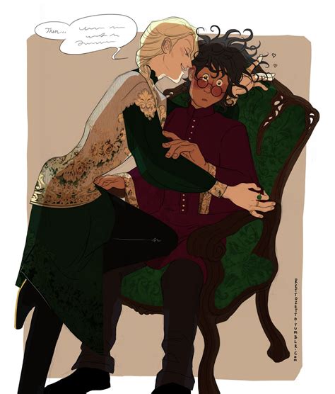 Lucius found his little mate in the Room of Requirement, hiding in a cupboard. The young wizard was curled up in a corner, his body was shaking and the older blonde could hear his soft sobs. "Harry," the body flinched, it stiffened when Lucius grabbed and lifted him. A bed appeared and Lucius laid him down.. 