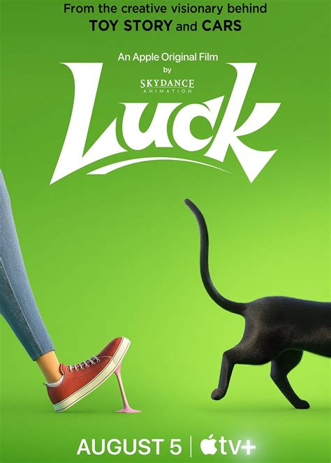  Luck (2022) is directed by Peggy Holmes, Javier Abad and was released on August 5th, 2022. Director: Peggy Holmes, Javier Abad. Cast: Eva Noblezada, Simon Pegg, and Jane Fonda. Release: ⤵. Luck has been released in cinemas on August 5, 2022. As of today, the movie has been out for around 1 year and 9 months since its theatrical release. . 