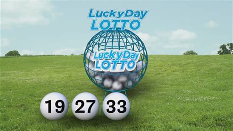 Lucky Day Lotto Midday. All prize amounts based on a ticket cost of $1. Match. Prize Amount. Odds. Match 5. $300,000 Rolling Jackpot. 1 in 1,221,759. Match 4.