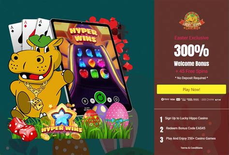 Lucky hippo casino. Lucky Hippo Daily Bonus. For every day of the week at the Lucky Hippo gives out exclusive promotions, you can redeem these bonuses by using the coupon code sent to you via Mail. Monday’s double luck claim a 200% bonus also claim up to $500 with cashback Monday. Tuesdays, enjoy free spins and extra … 