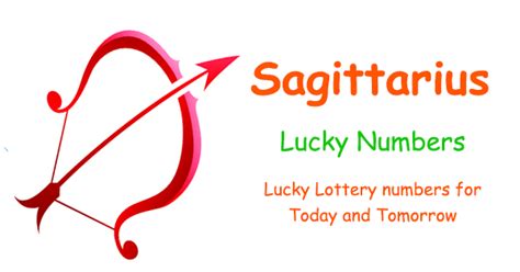Sagittarius The Lucky Numbers Horoscope for today, October 11, 2023. Play the numbers: 2 - 18 - 28 - 31 - 34 - 41. Tip: It is possible to win more than once with the Lucky Numbers Tip. So, if you win once, do not stop playing the numbers. Play them again!
