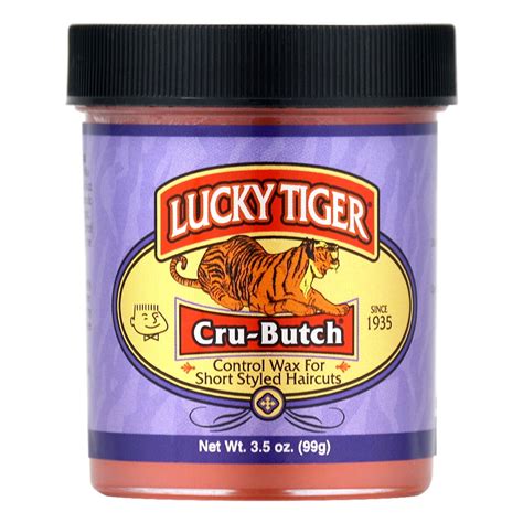 Arrives by Sat, Dec 2 Buy <strong>Lucky Tiger Cru-Butch & Control Wax</strong> Jar 3. . Luckycru