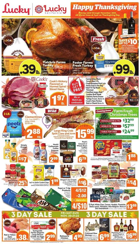 Luckys grocery weekly ad. See this weeks ad: Valid: 9/21/2022 – 9/27/2022. Browse the weekly ads listed below, identify the in-ad deals, go to Lucky Supermarkets, saving every week. Never ever miss out on a bargain again. Sign up for and get our newsletter concerning future offers and also promos. Save much more with the promo code matchups and also added price cuts. 