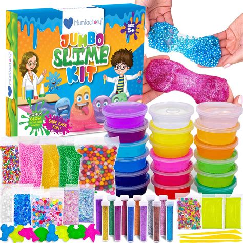 Luclay DIY Fluffy Slime Kit, Slime Putty Slime Making Kit ... - Amazon