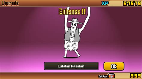 Lufalan pasalan. Lufalan Pasalan: This unit can outrange all enemies in the stage (720 range, Puffsley's Omni Strike hits up to 550, whereas Corporal Weyland's Long Distance hits up to 600) and deals extreme damage, melting the durable peons and the boss quickly. You'll need lots of support and pair it with Area Attackers due to its single-target attacks, so it ... 