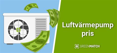 Luftvärmepump pris