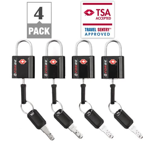 Jun 12, 2023 · Wordlock LL-206-RD TSA Approved Combination Luggage Lock. TSA-approved, these luggage locks are super easy to use and do exactly what you would expect. Built to last, you will be able to travel the world with these keeping your belongings safely tucked up in your suitcase, duffel bag, or backpack. . 