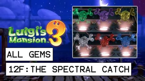 This video will show you how to get all floor 6 gems in Luigi's Mansion 3.Luigi's Mansion 3 | Floor 6 All Gems Location (Castle MacFrights). 