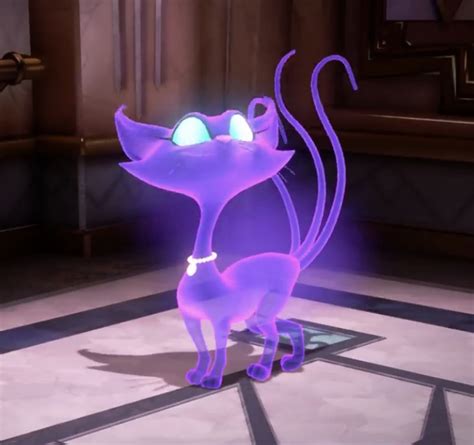 Luigi's mansion 3 polterkitty. Luigi's Mansion 3 ( 2019 ) Hellen Gravely is the owner of The Last Resort and the one of the two main antagonists of Luigi's Mansion 3, the other being King Boo. Her name is likely a reference to "Hell" and "graves." She owns a ghost cat named Polterkitty, who is similar to Polterpup. 