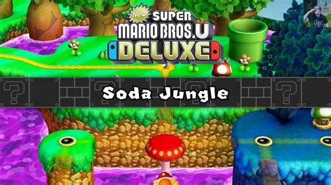 Luigi u soda jungle secret level. World 5, also known as Soda Jungle, is equal parts teeming jungle and mysterious swampland. Many levels include lakes of deadly purple goop, giant enemies, and Boos. In homage to Super Mario World ... 