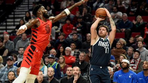 Luka Doncic has triple-double in Mavericks’ 131-120 victory over Trail Blazers