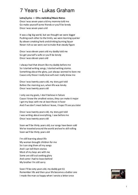 Lukas graham - 7 years lyrics