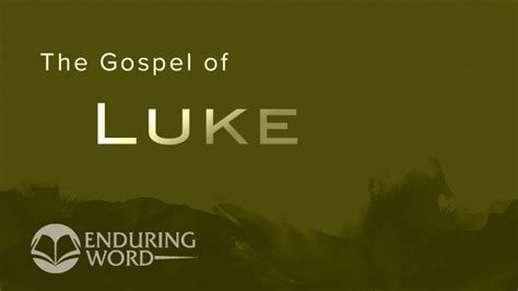 Luke 1 david guzik. In Luke 21:25-26, He spoke of unmistakable calamity to shake the earth before the coming of Jesus. In Luke 21:34-36 Jesus said that He would come as a surprise, a snare – and emphasized the importance of readiness. i. This is because the second coming of Jesus has two distinct aspects, separated by an appreciable time. 