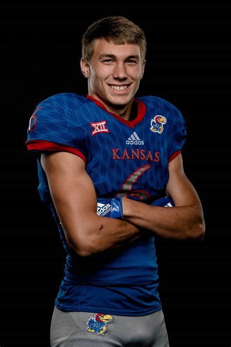 Luke grimm kansas. Jalon Daniels threw two second-half touchdown passes to Luke Grimm, Kansas got a pair of touchdowns from its opportunistic defense, and the Jayhawks rallied to beat BYU 38-27 in the 