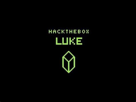 Luke hackthebox.  Though Luke&rsquo;s writings are the source of more knowledge of th...