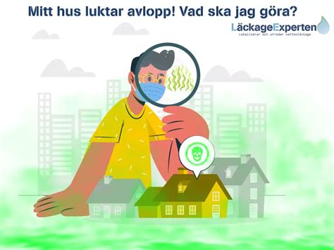 Luktar avlopp i huset
