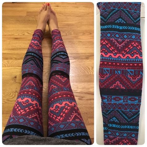 Find many great new & used options and get the best deals for NEW LuLaRoe OS Leggings Burgundy Crescent Moons With Roses & Stars Aztec at the best online prices at eBay! Free shipping for many products!