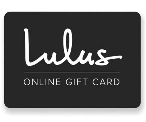 Lulu Gift Card Balance Check