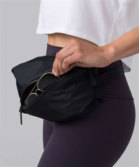 Lulu fanny pack dimensions. 564 Reviews. $35. This tough, lightweight 1-liter hip pack carries the bare essentials and stows into its own pocket when not in use. Made with 100% recycled body fabric, lining and webbing. The adjustable strap extends from 8" to 36". … 