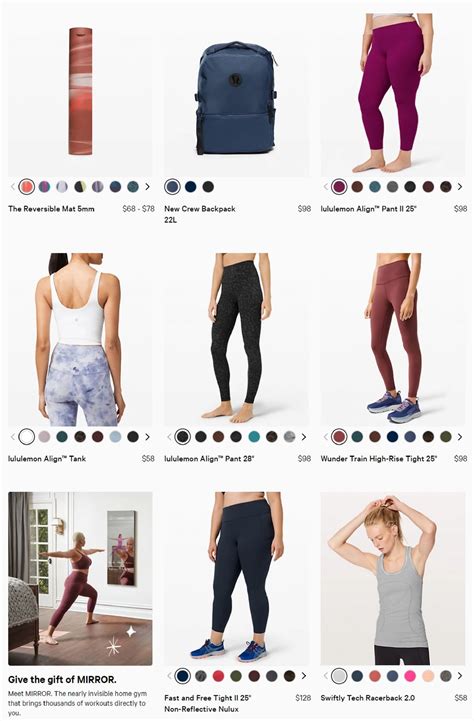 Lululemon black friday deals 2023. Take up to 50% off: The 25 best deals from the Sephora Black Friday sale of 2023. • SkinStore: A wide array of skin care is up to 30% off sitewide, including bestselling brands like Sunday Riley ... 